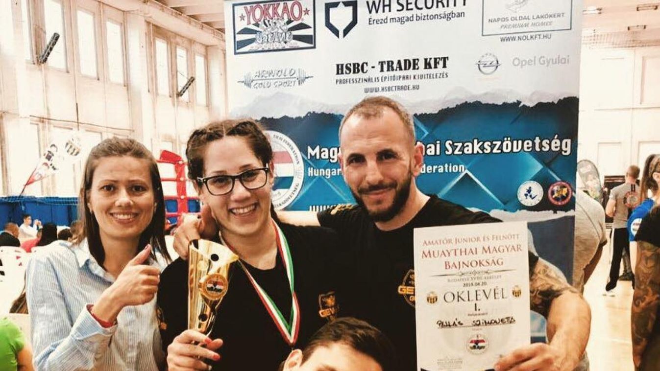 Rég volt debreceni női bajnoka a muay thai-nak