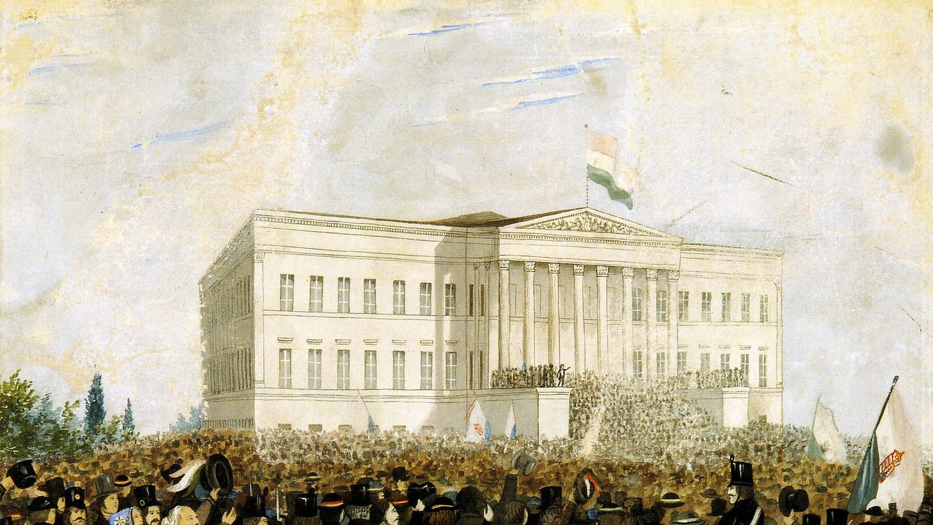 173 éve tört ki a forradalom – A szemerkélő eső sem tántorította el a márciusi ifjakat 1848-ban