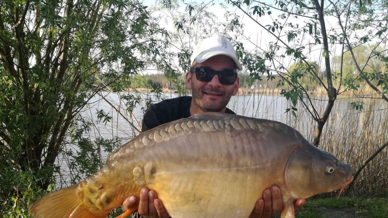 Pontyot várt, de harcsát akasztott a hajdúsámsoni sporthorgász