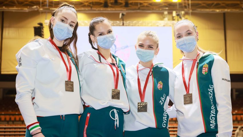 HAON – Junior Európa-bajnok a női kardcsapat!