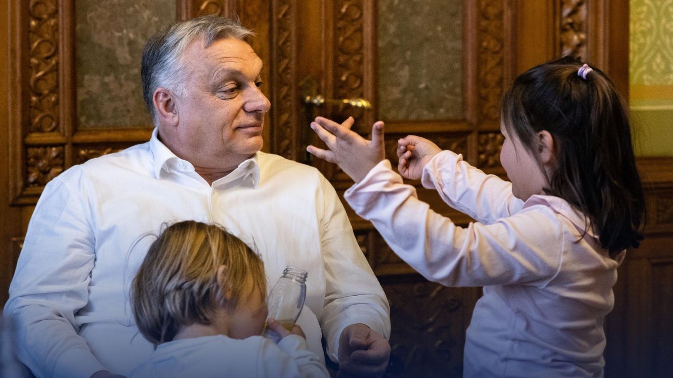 Orbán Viktor: a lányok is eljöttek a Békemenetre