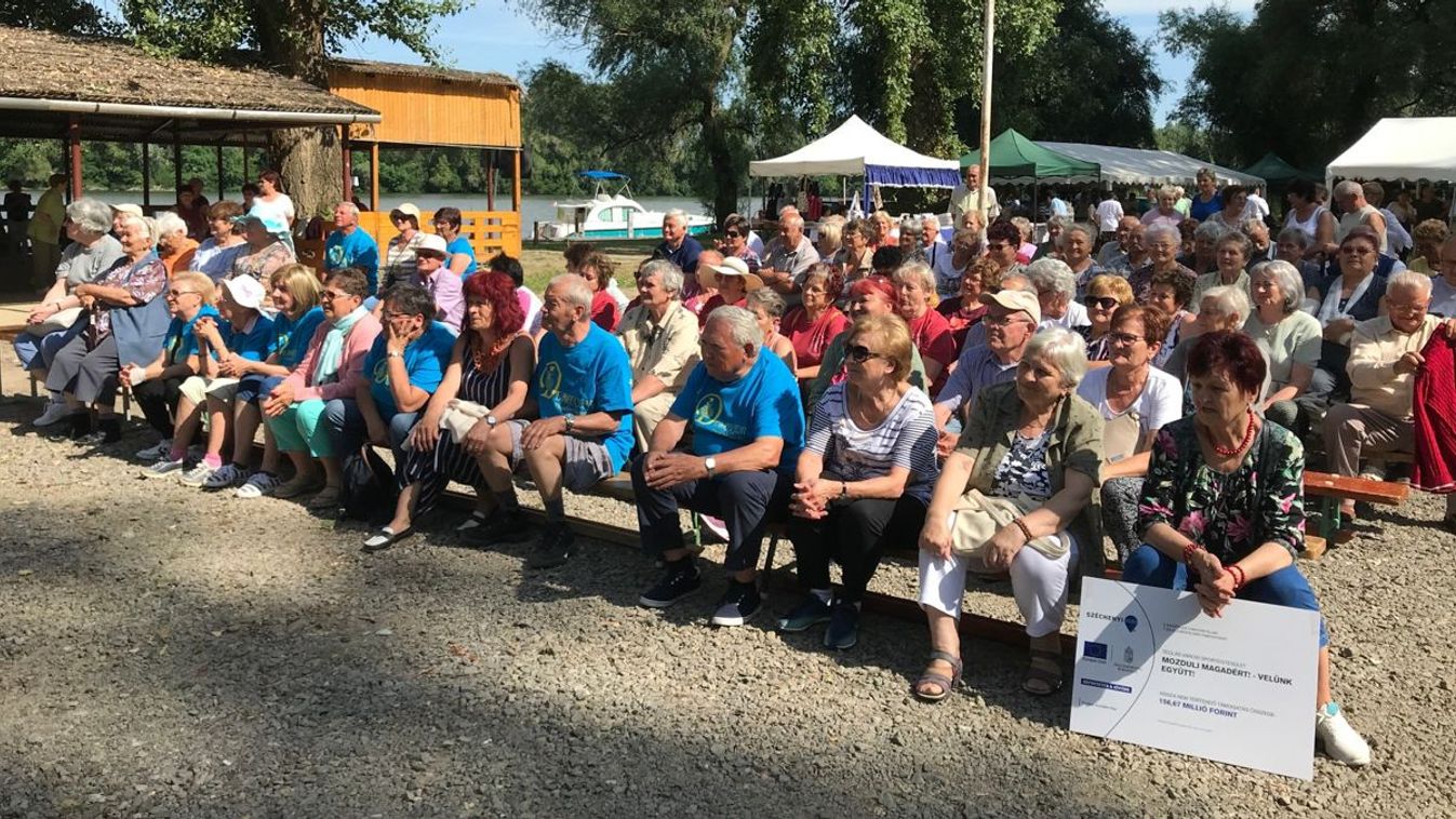 Tiszacsegén gyűltek össze a megye nyugdíjasai