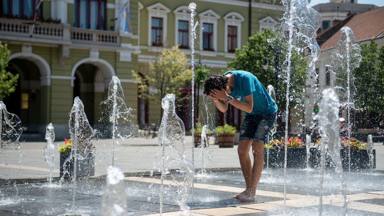 Harmadfokú hőségriasztás lép életbe csütörtöktől szombat éjfélig