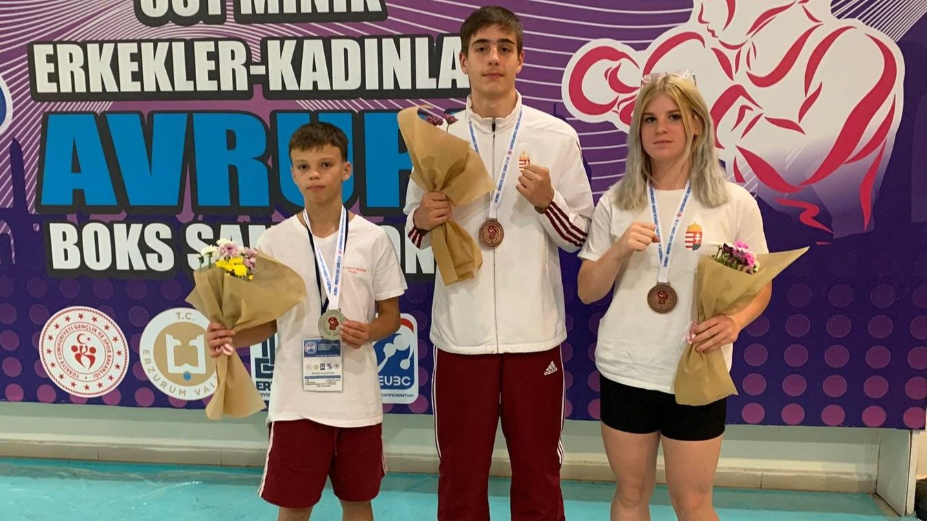 Három magyar érem született a serdülő ökölvívó Európa-bajnokságon
