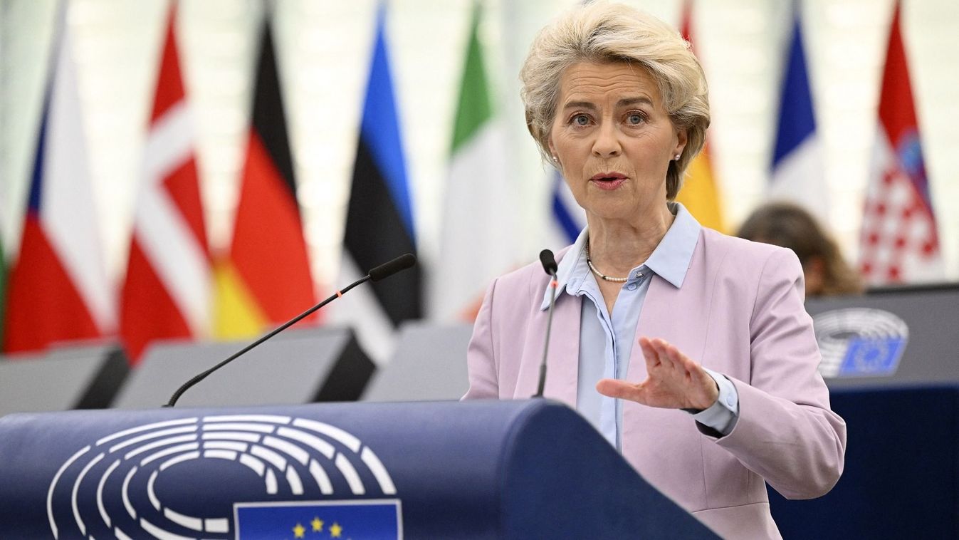 Ursula von der Leyen: az EU újabb szankciós csomagot javasolt Oroszországgal szemben