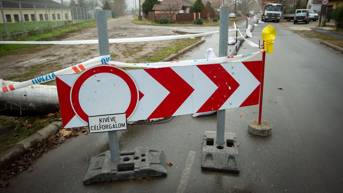 Nyomáscsökkenés és átmeneti vízhiány is lehet Monostorpályiban