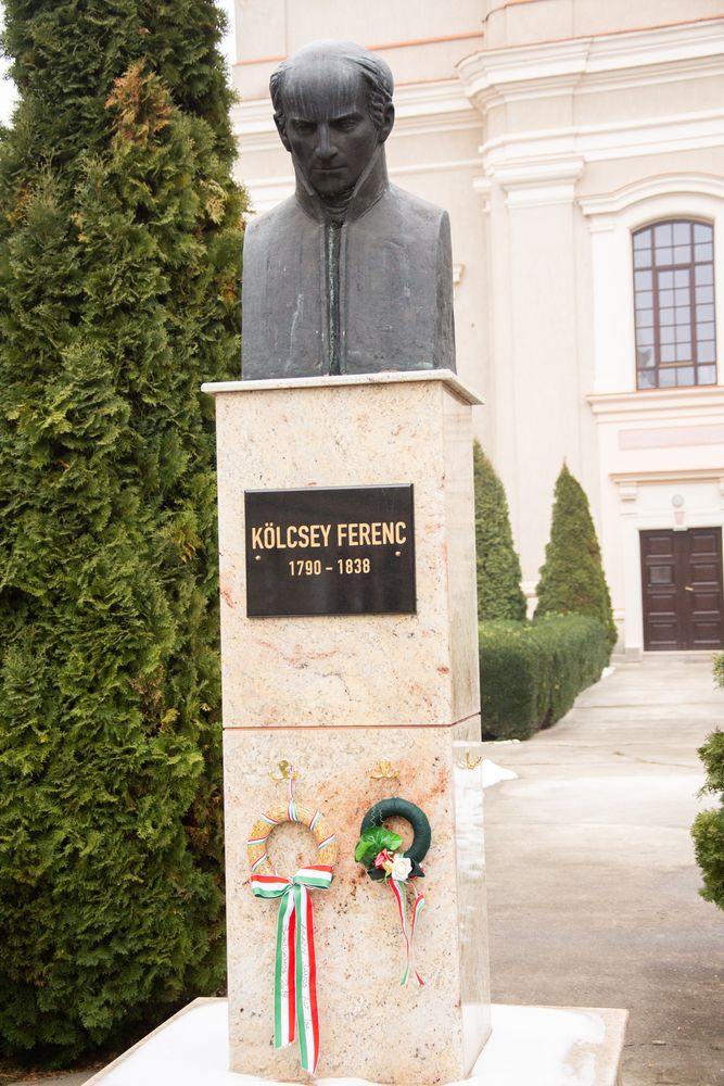 Romania,,January,2020,,The,Statue,Of,The,Poet,Kãlcsey,Ferenc