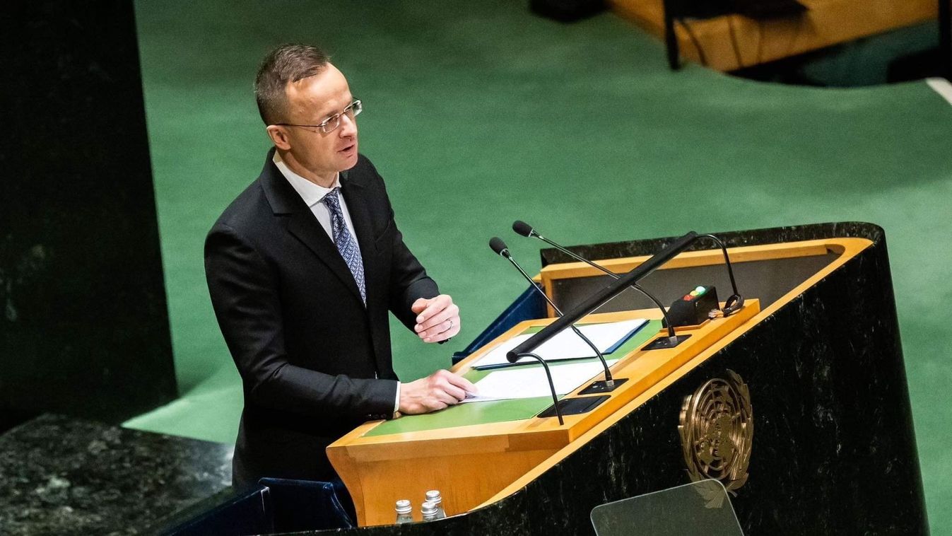 Szijjártó Péter: teljességgel elfogadhatatlan, hogy a világ számos részén nincs tiszta ivóvíz