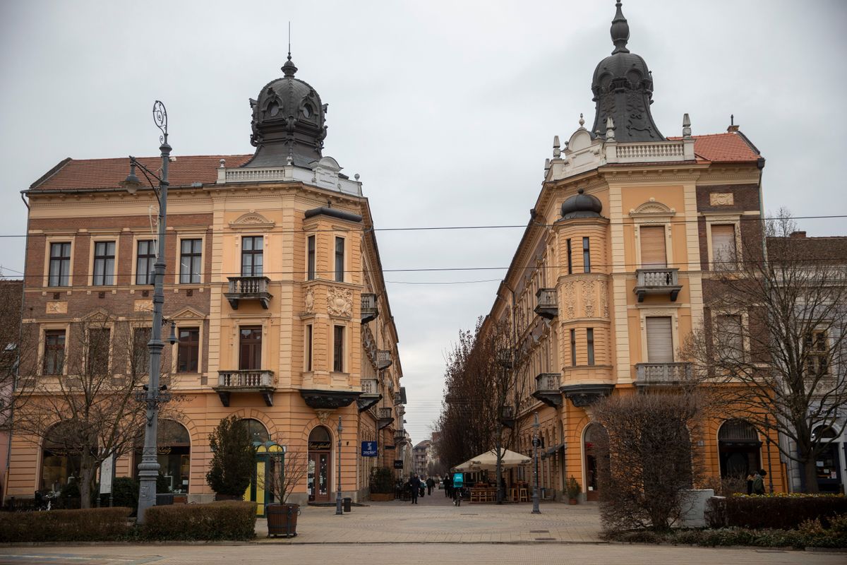 Debrecen telefonfülke Simonffy utca Piac utca