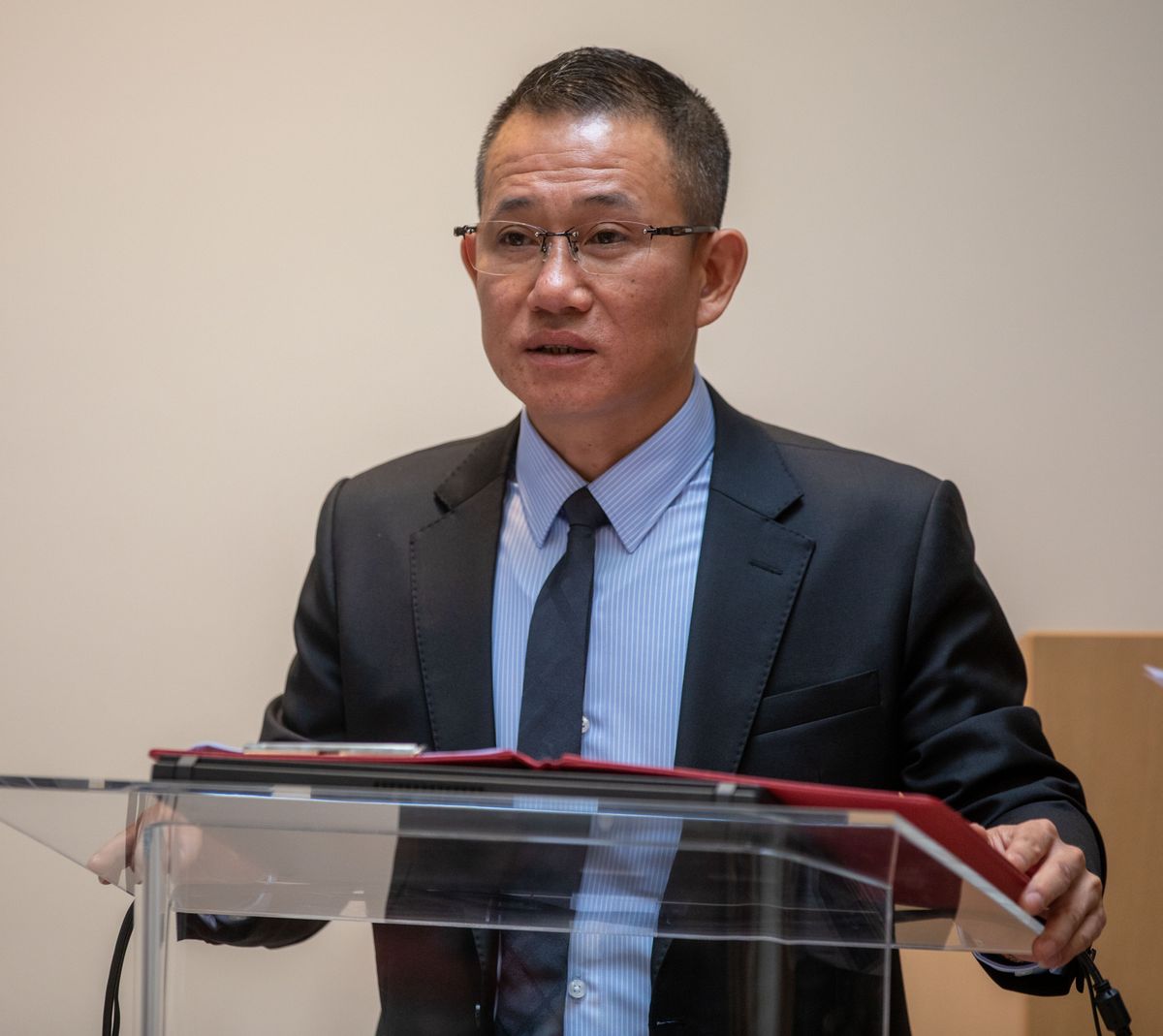 Le Quang Huy, a Hai Viet International Cooperation vezérigazgatója Debrecen haon