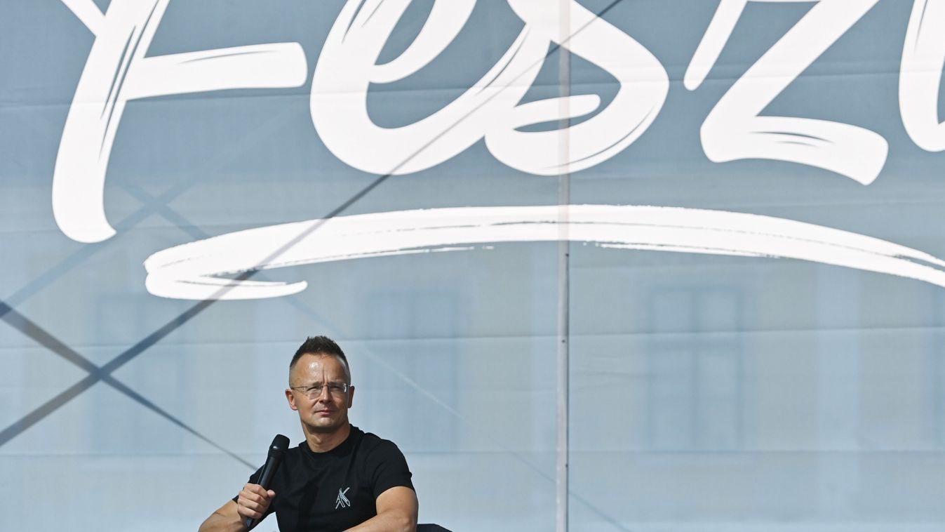 Szijjártó Péter: álságos és önsorsrontó az ukrajnai békével kapcsolatos európai uniós érvelés (videó)