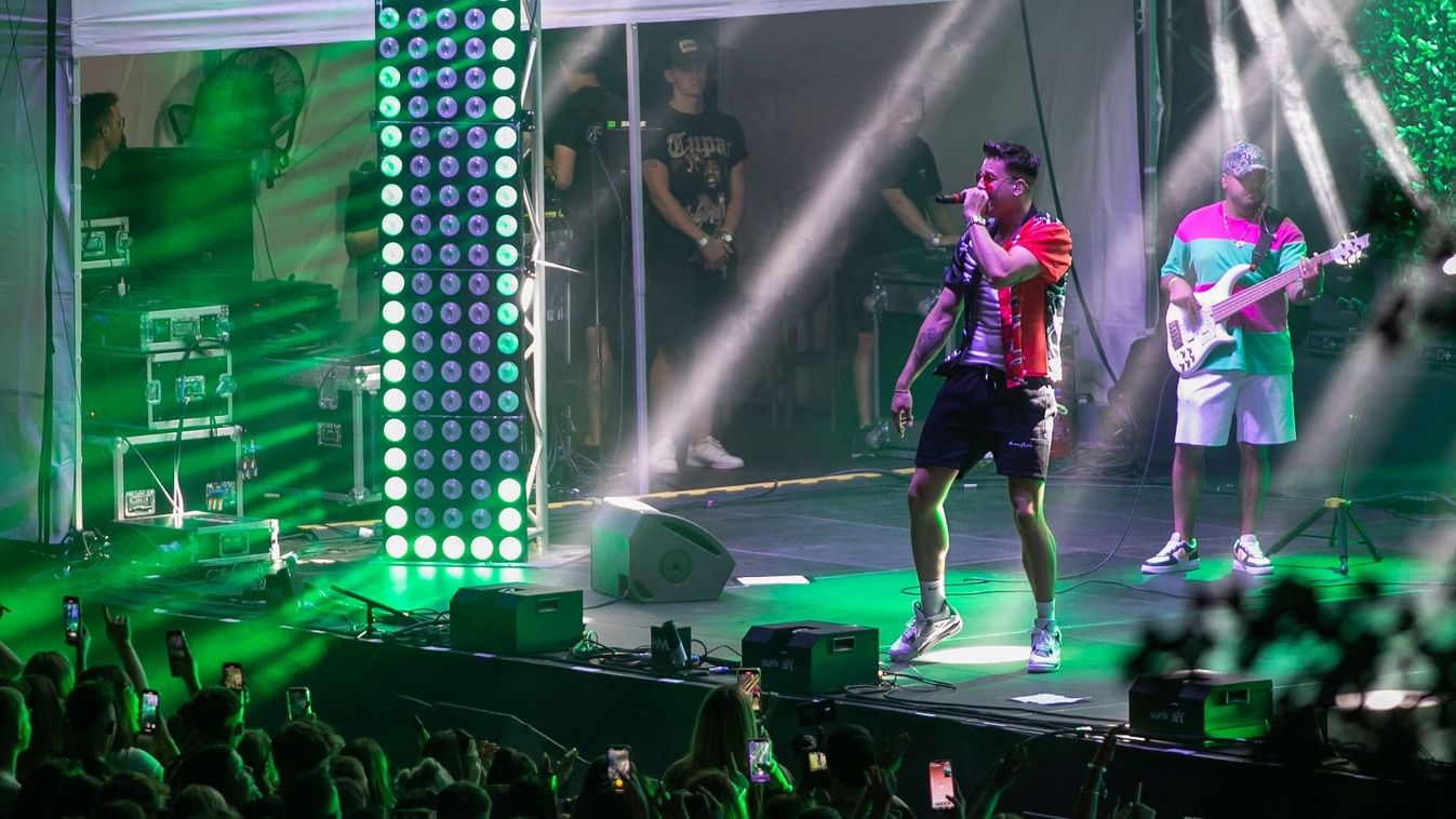 Campusos koncertje után a klinikára rohant a népszerű rapper