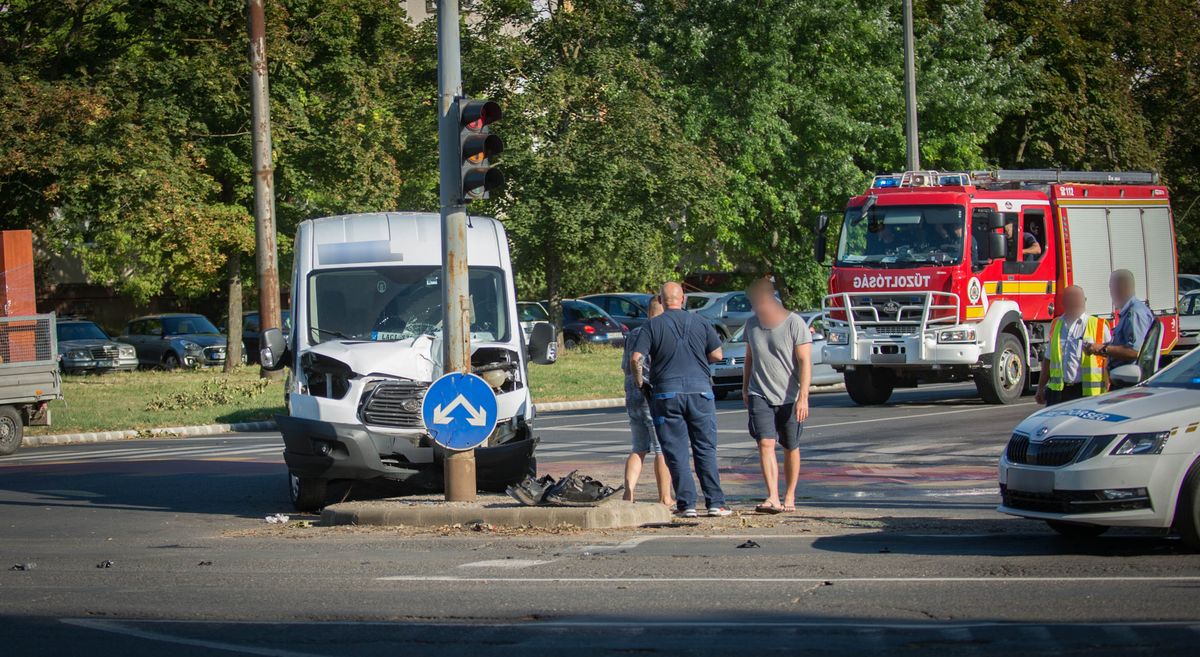 Debrecen Kishegyesi út baleset