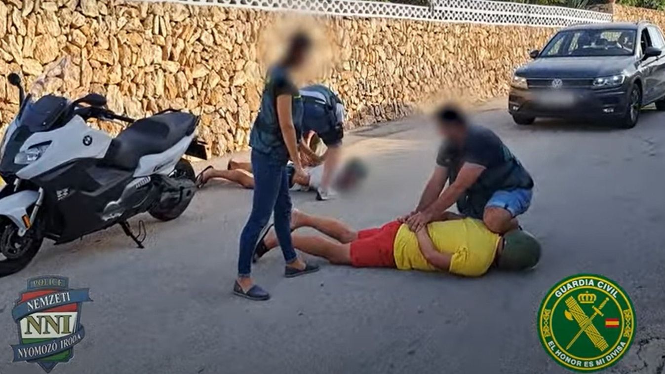 Közös akció: toplistás bűnözőket fogtak el Spanyolországban a magyar és a spanyol rendőrök