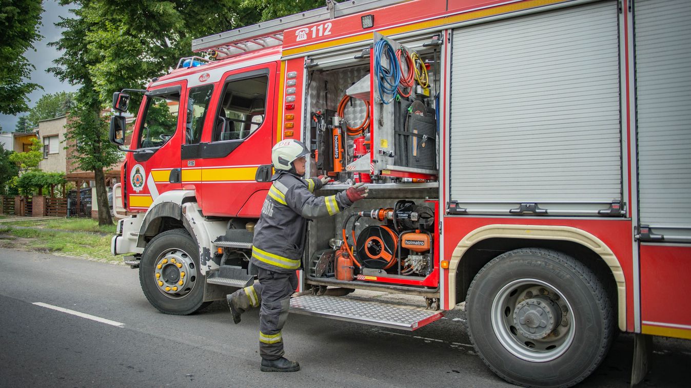 Családi házban csaptak fel a lángok Kabán