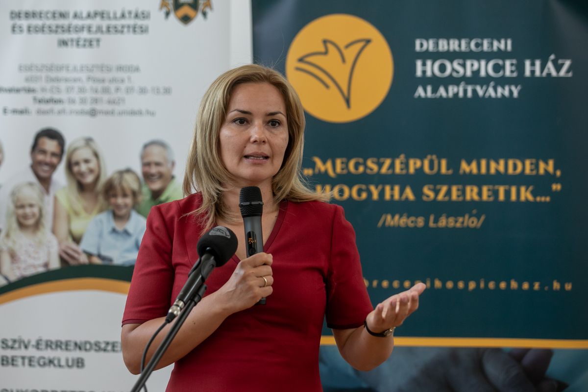 Debrecen, hospice, Porkoláb Gyöngyi