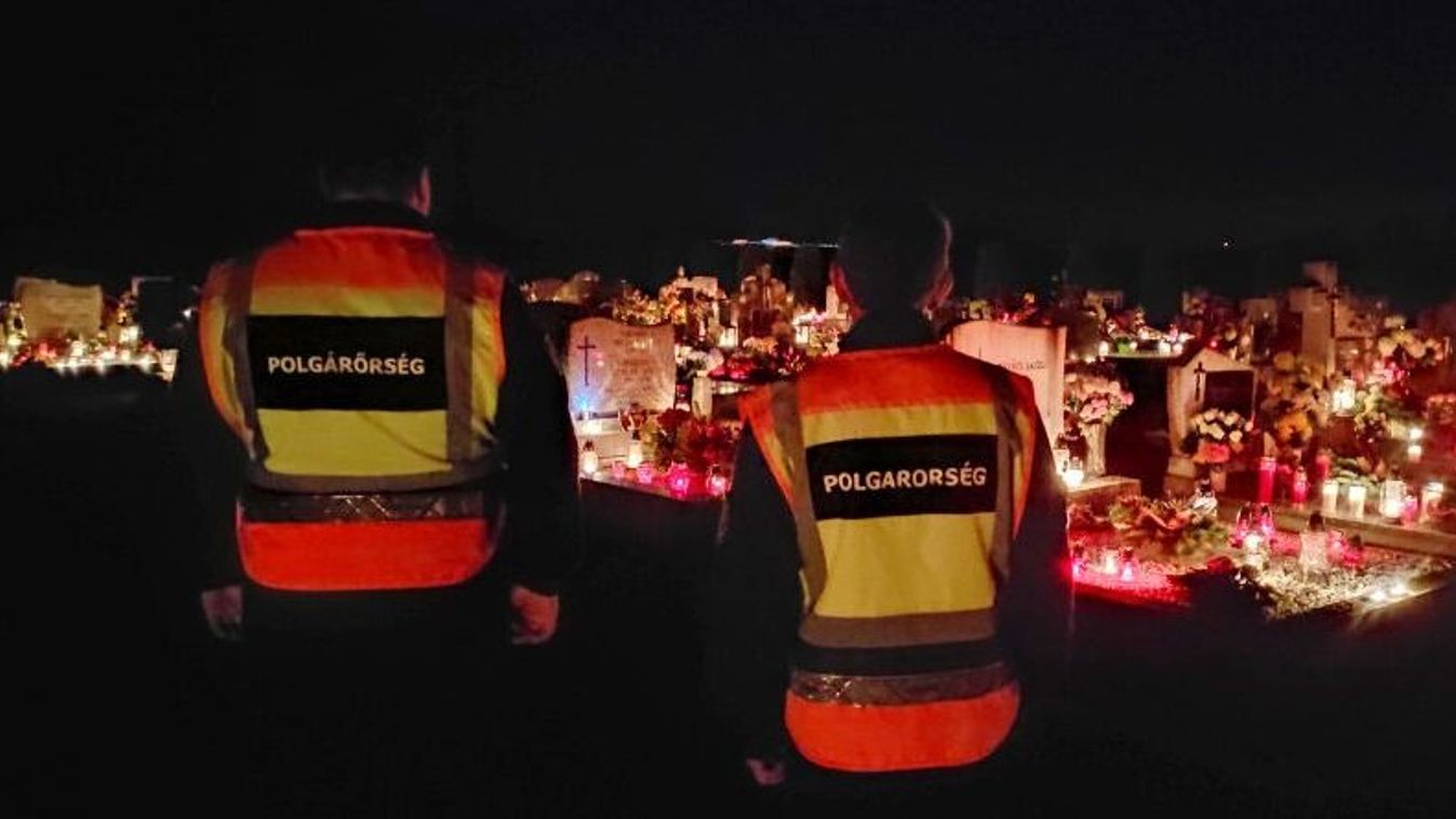 Idén is segítik a polgárőrök a biztonságos emlékezést a temetőkben