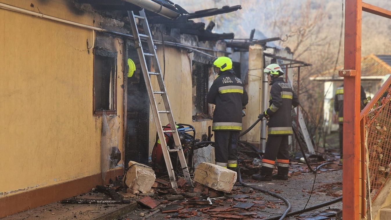 Robbanás történt Markazon, egy ember meghalt