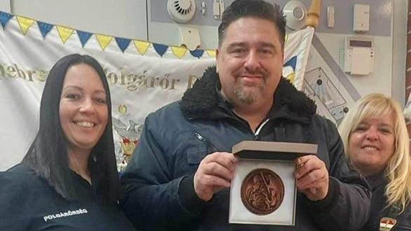 Kitüntetést kaptak a debreceni polgárőrök