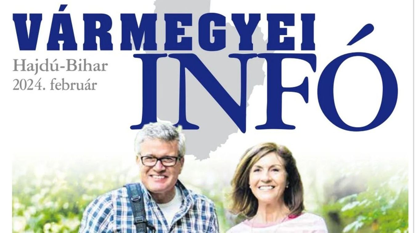 Itt a Vármegyei Infó legújabb, februári száma