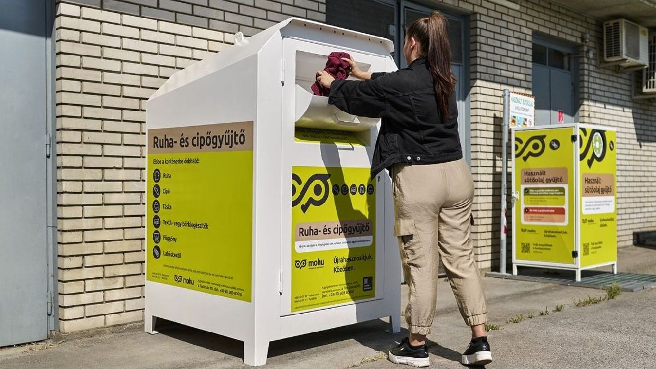Hajdúnánáson is gyűjtik a már nem használt ruhákat, textileket