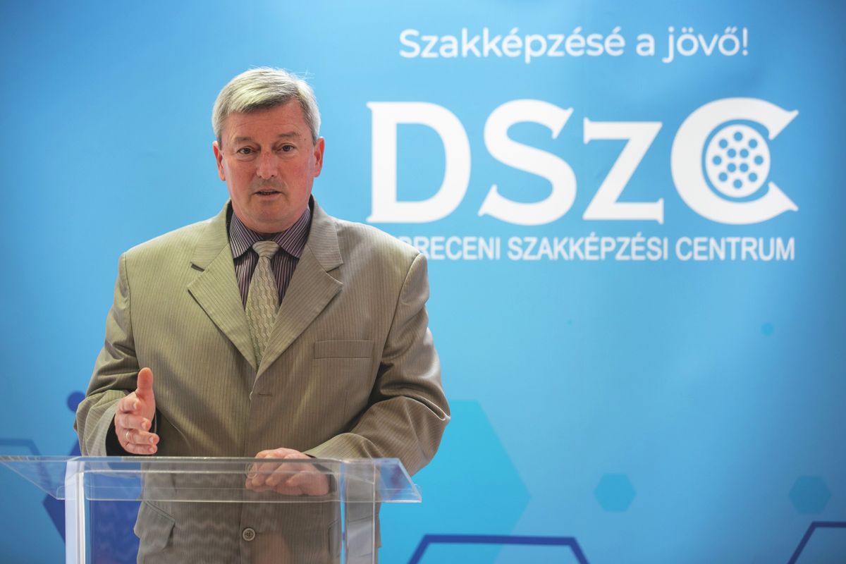 DSZC, pedagógusnap, díj, Debrecen, DSZC pedagógusnap, Pósán László