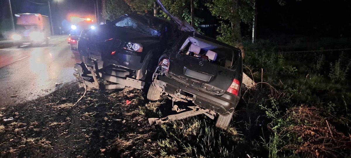 Baleset Berettyóújfalunál: a román tréleres jármű csütörtök éjjel sodródott az árokba