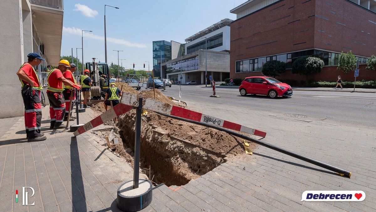 Számtalan útszakasz újul meg idén Debrecenben