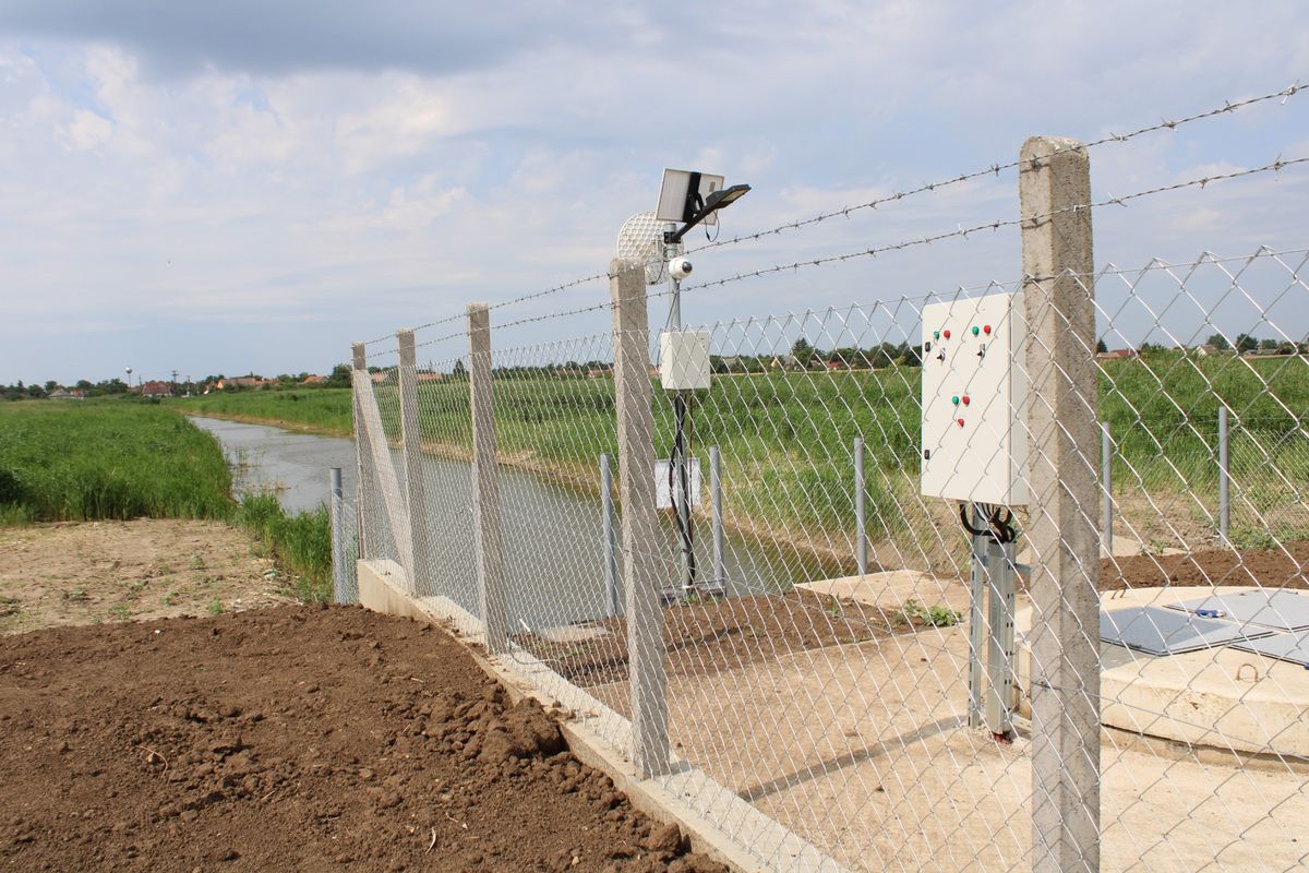 A Völgyalj-csatorna vízátemelő telepénél avatták fel a projektet hivatalosan
