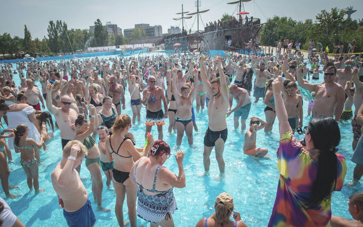 Toplistára tették a legnagyobb árbevétellel rendelkező magyar fürdőcégeket. Képünkön a hajdúszoboszlói Hungarospa strand látható