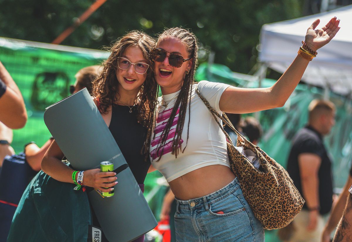 Nagy mosolyok, jó hangulat a Campus Fesztivál első napján