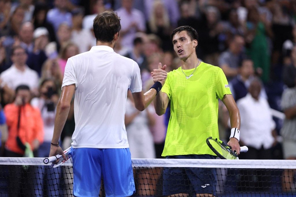 Marozsán Fábián kikapott Danyiil Medvegyevtől a US Openen