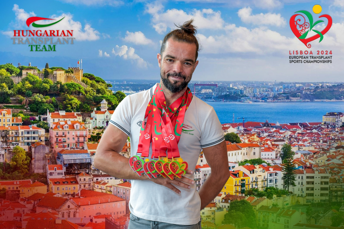 Mezei Gergő László, kétszeres vesetranszplantált sportoló