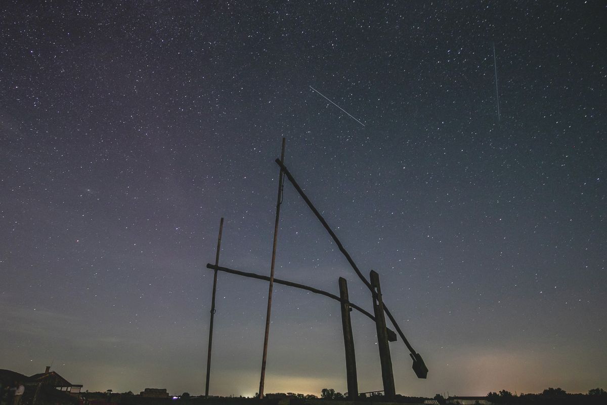 A hétfő esti csillaglesen a Perseidák meteorrajt lehetett megfigyelni