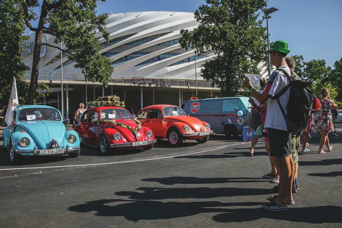 Bogárparádé az oldtimershow-n