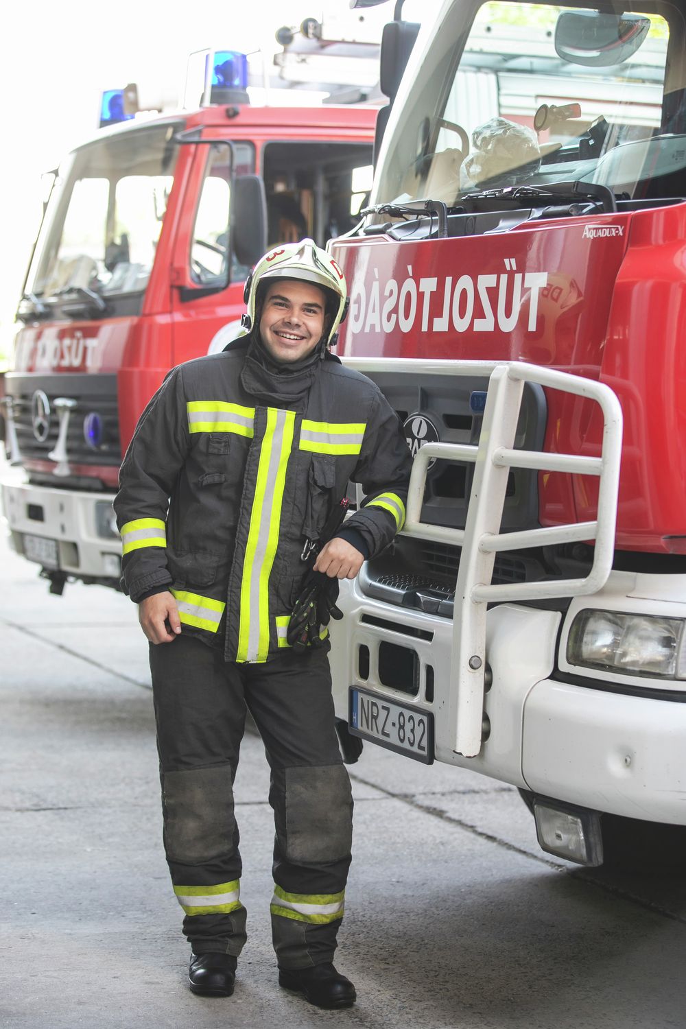 A debreceni tűzoltónak lételeme a bajbajutottak megsegítése