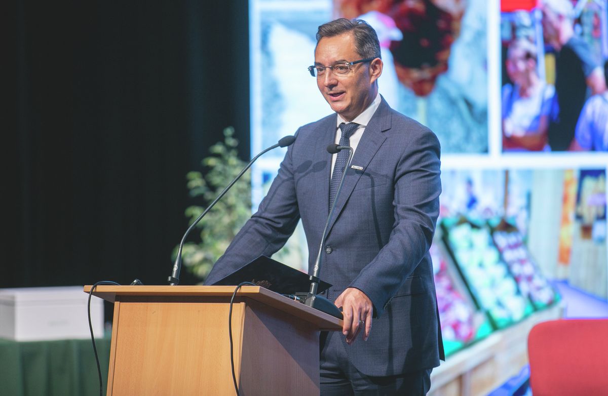 Papp László, Debrecen polgármestere, farmer expo 