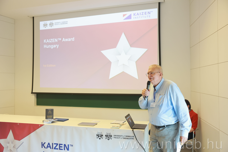 Magyarországon először a Debreceni Egyetemen adták át a KAIZEN™ Award díjakat