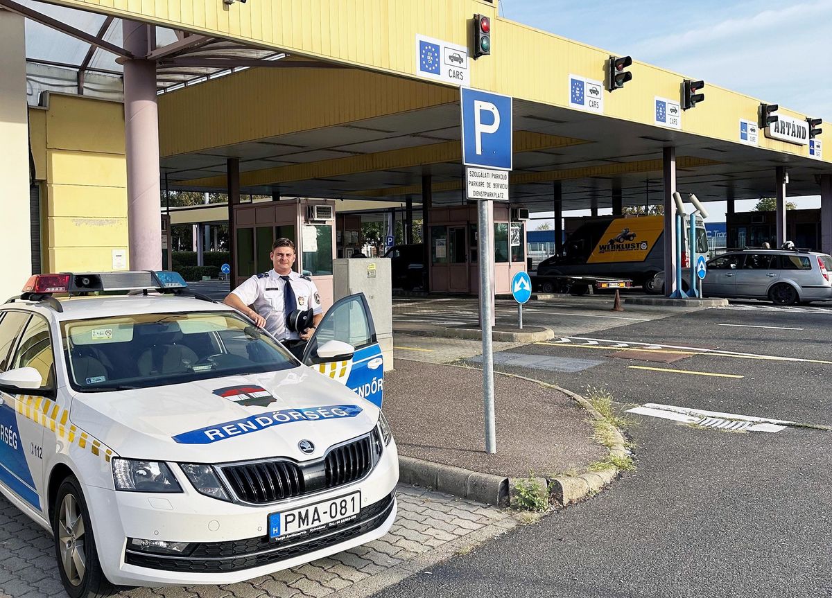 Mindenkivel megérteti magát Tóth Zoltán, a Biharkeresztesi Határrendészeti Kirendeltség határrendésze