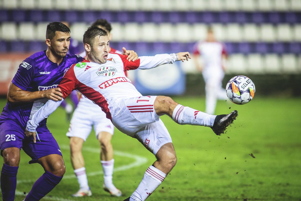 Bárány Donát mesterhármast jegyzett a Debreceni VSC mezében a viharsarkiak ellen