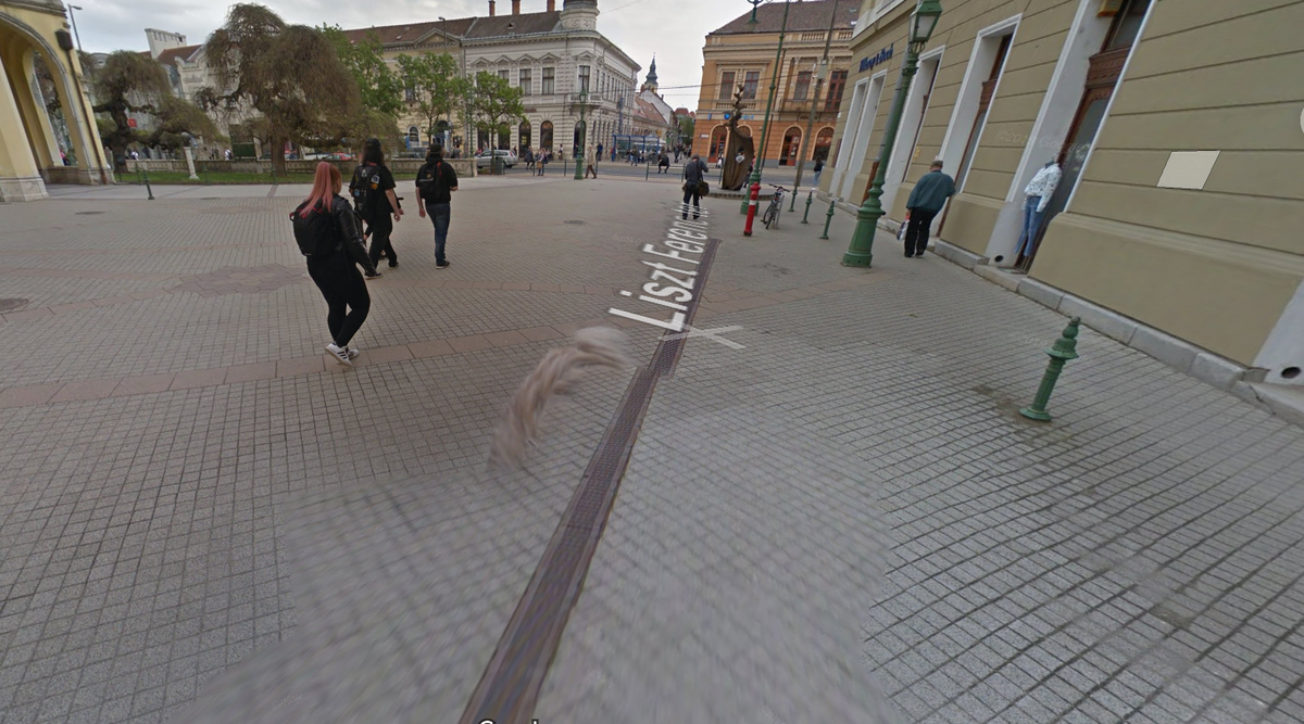 Google Maps szellem debrecen