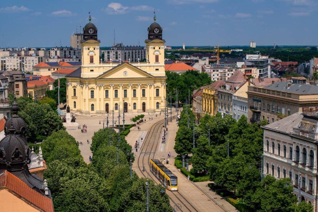 városnéző séta debrecen