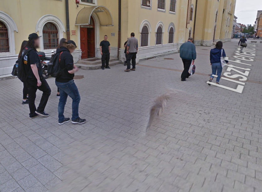 Google Maps szellem debrecen