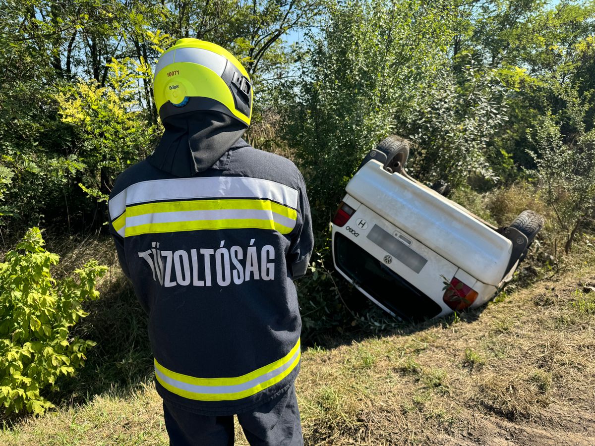 Baleset történt Debrecen és Hajdúszovát között