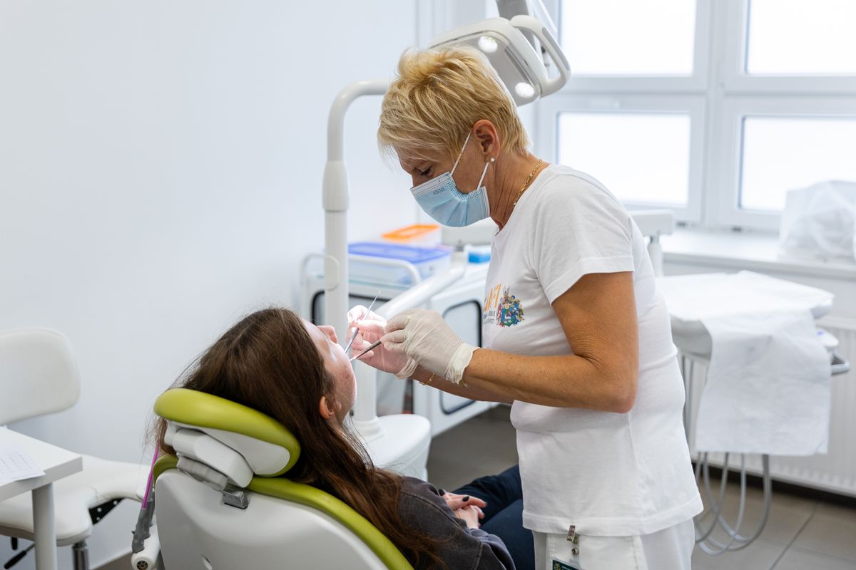 A gyerekek többek között fogászati szűréseken is részt vettek