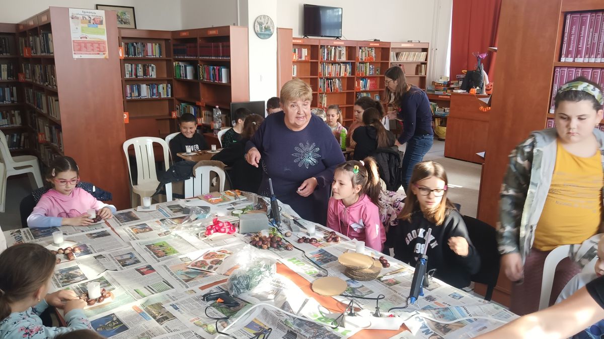 Számos változatos programban volt része a gyerekeknek az őszi szünetben