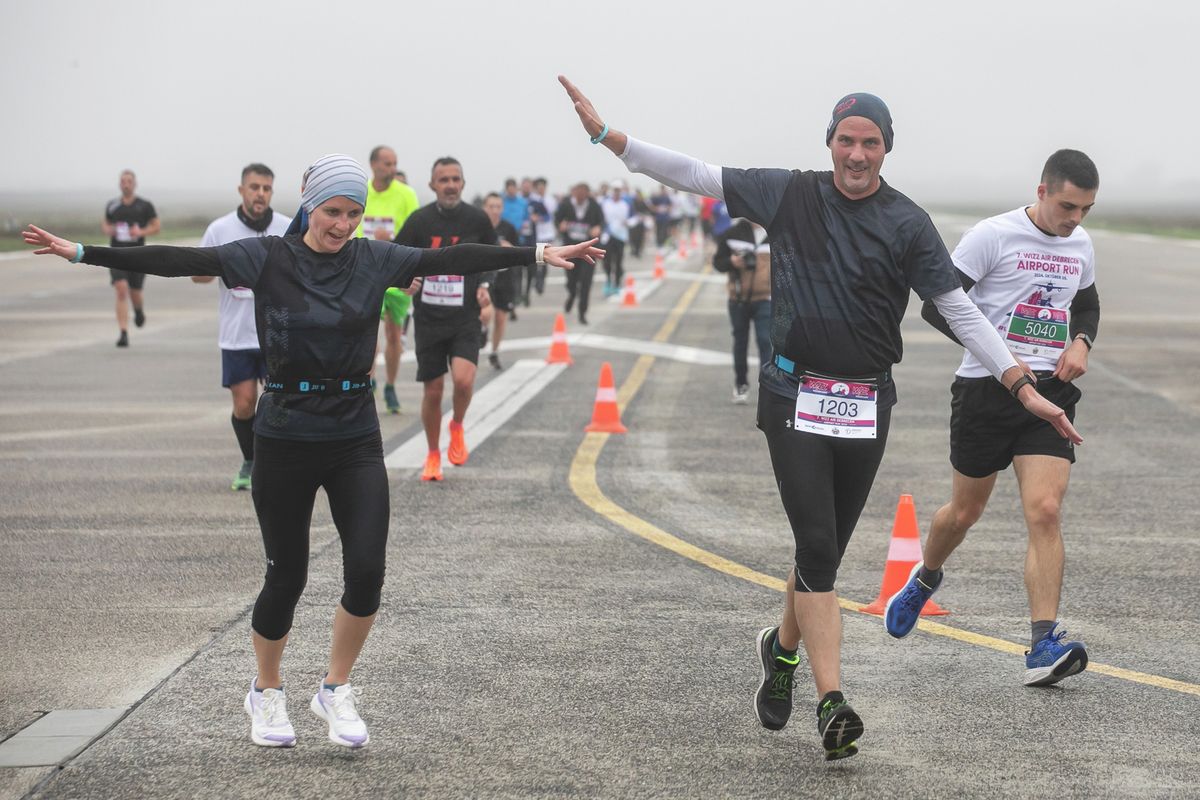 wizz air run, debreceni repülőtér, futóverseny