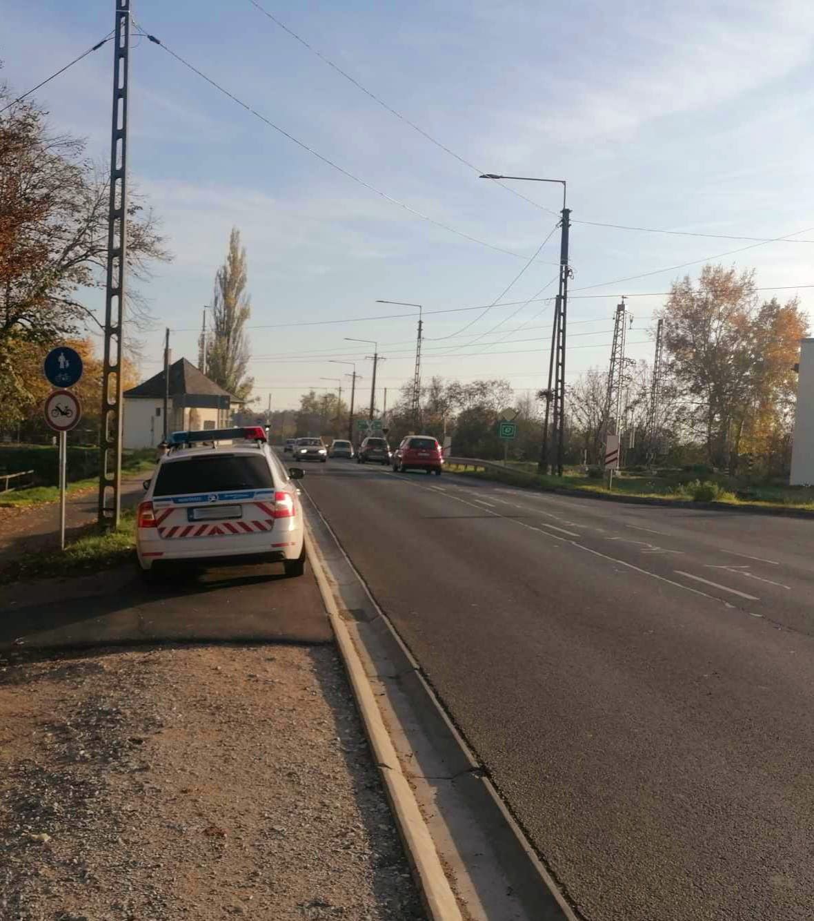 Az ellenőrzés során két járművezető is áthajtott a tilos jelzésen