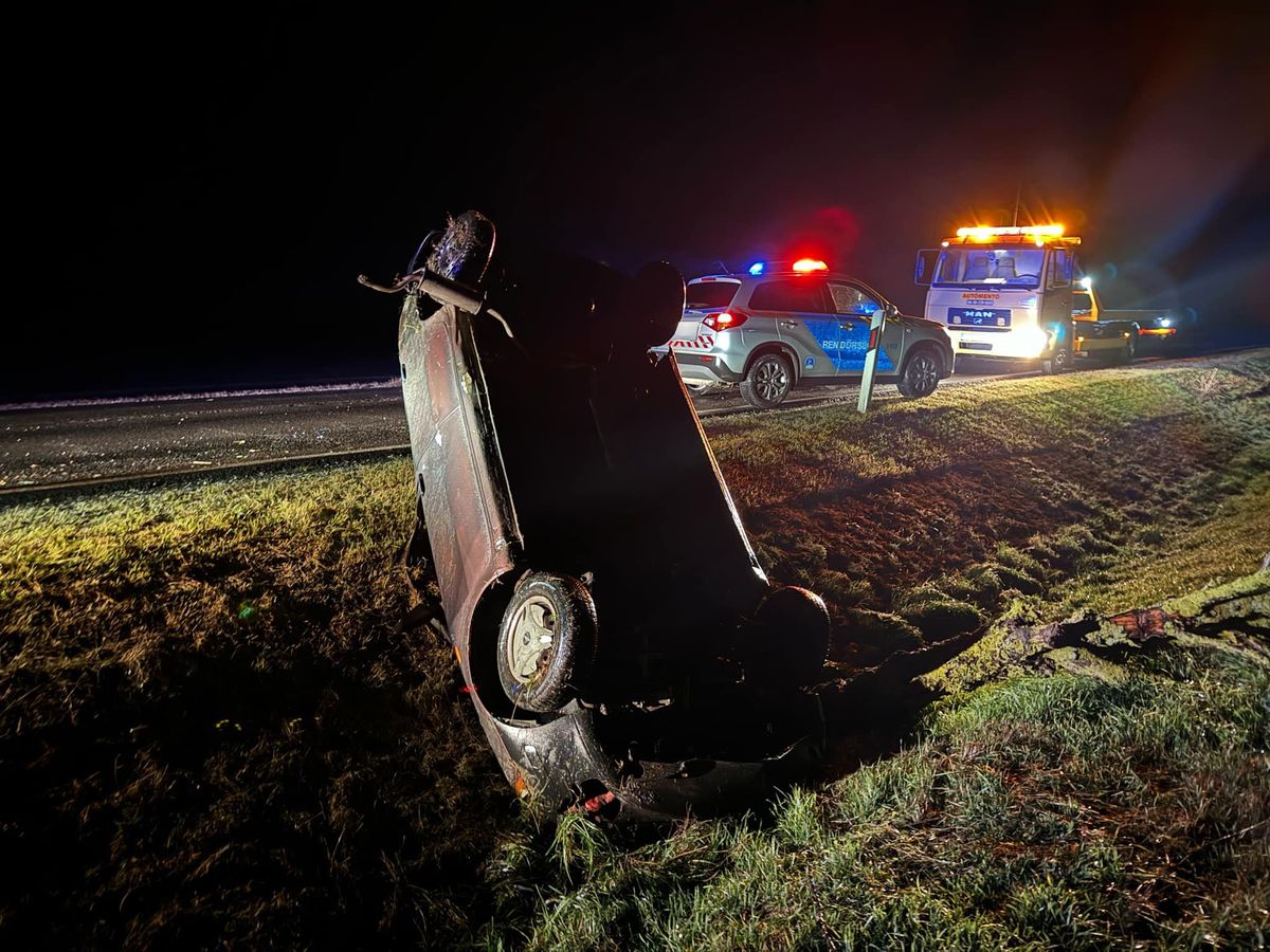 Baleset történt szerda este a 42-es főúton, Biharkeresztesnél