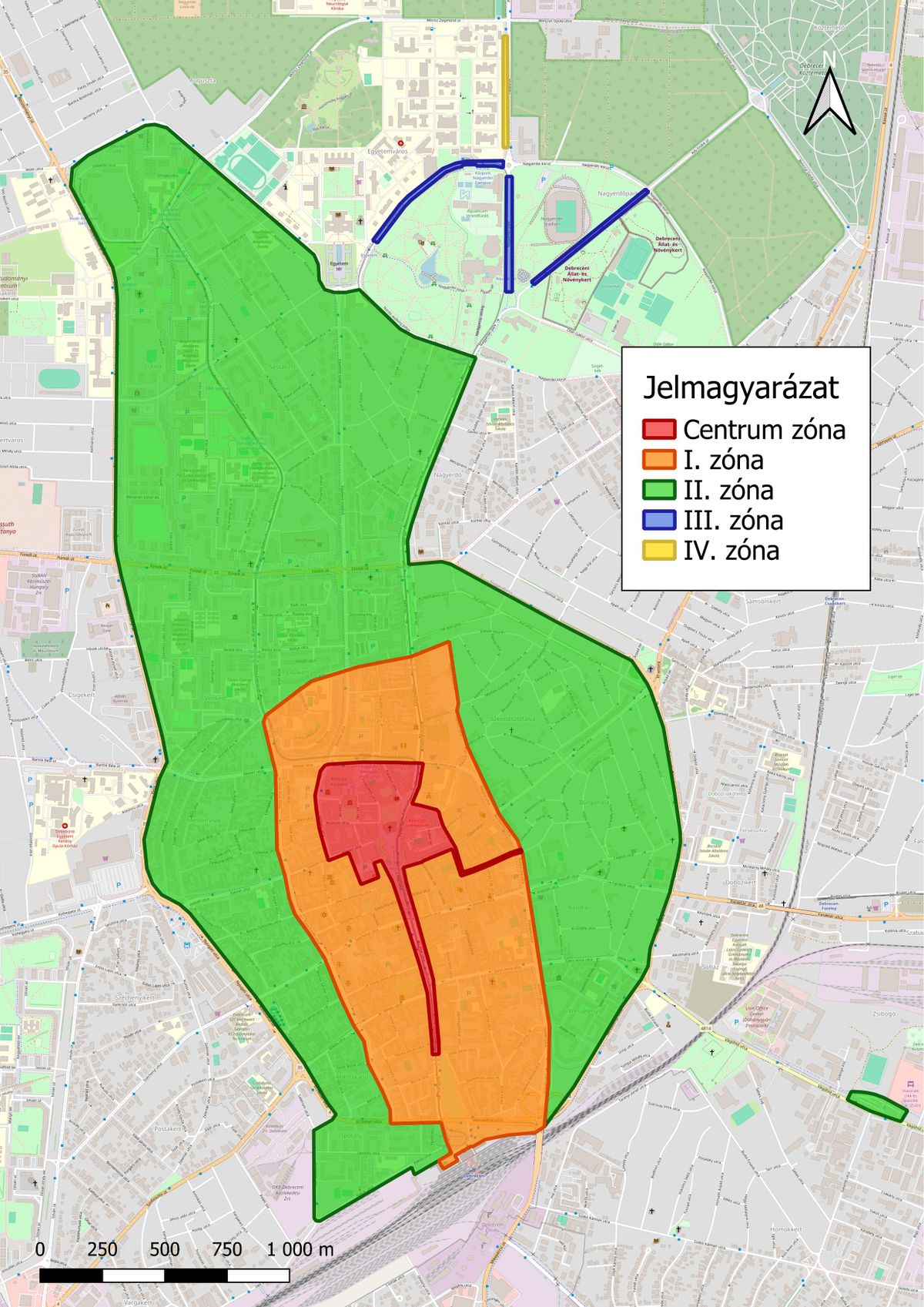 debrecen parkolási zóna